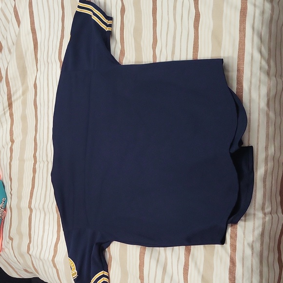 Men's Starter brand vintage wvu button up jersey, size medium - Picture 7 of 7